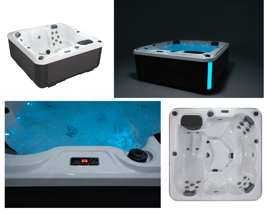 Bures Spa V28 - 13amp 6 person spa 5 seats + 1 lounger