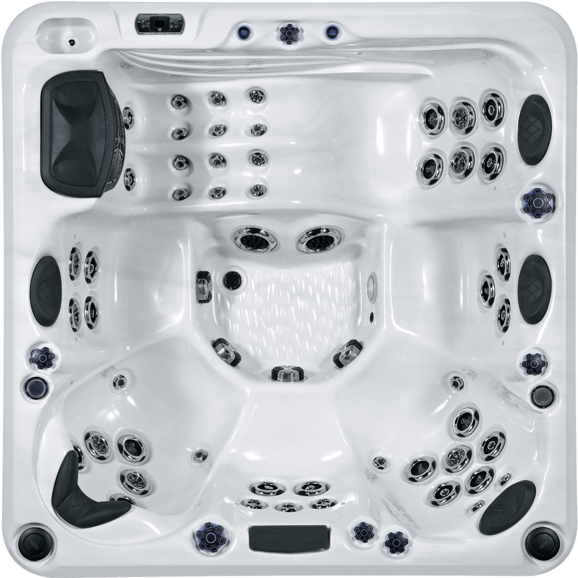 Dedham Spa 1 Double Pump Hot Tub