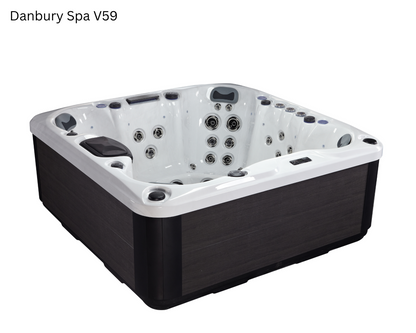 Danbury Spa V59 32amp 7 seater hot tub